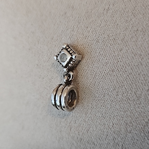 Pandora CZ Dangle charm, retired - Picture 5 of 12